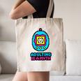 Women's Adulting Is A Myth Retro Pixel Pet Nostalgia Millennials Canvas Tote Bag