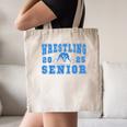 Wrestling Senior Night Wrestling Senior 2025 Graduation 44 Canvas Tote Bag