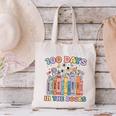 100 Days In The Books Reading Teacher 100th Day Of School Canvas Tote Bag