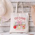 100th Day Of School Teachers 100 Days Of Coffee Chaos Books Canvas Tote Bag 100th Day Of School Teachers 100 Days Of Coffee Chaos Books Canvas Tote Bag