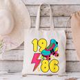 1986 Retro Raised In The 80s Old School Nostalgia Vibes Canvas Tote Bag