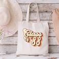 1988 Class Reunion Retro Class Of 88 High School Graduation Canvas Tote Bag