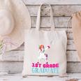 1st Grade Graduation Dabbing Unicorn Lover T-Shirt Kids Canvas Tote Bag