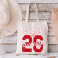 2 Sided Class Of 2026 Senior 2026 Graduation Canvas Tote Bag