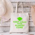 2018 Graduation Red Green High School Color Canvas Tote Bag