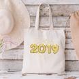 2019 Gold Confetti GraduationShirt High School College Canvas Tote Bag