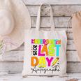 2025 Last Day Of School Autograph Kindergarten Graduation Canvas Tote Bag