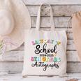 2026 Last Day Of School Autograph 8th Grade Graduation Party Canvas Tote Bag