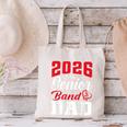 2026 Senior Band Dad Class Of 2026 Band Parent Graduation Canvas Tote Bag