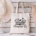 21th Birthday Chapter 21 Reading Book Lover 21 Year Old Canvas Tote Bag