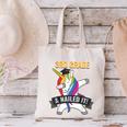 3RD GRADE NAILED IT UNICORN DABBING GRADUATION T-SHIRT Canvas Tote Bag