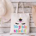 5th Grade Nailed ItShirt Unicorn Graduation Class Of 2018 Canvas Tote Bag