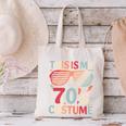 This Is My 70s Costume Vintage Style Nostalgia 1970s Retro Canvas Tote Bag