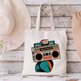 80s 90s Retro Party Costume Nostalgia Boombox Music Hip Hop Canvas Tote Bag