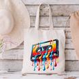 80s 90s Retro Party Costume Nostalgia Cassette Canvas Tote Bag 80s 90s Retro Party Costume Nostalgia Cassette Canvas Tote Bag