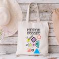 80s Nostalgia Never Forget Canvas Tote Bag