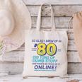 80s Nostalgia Retro Humor So Glad I Grew Up In The 80s Canvas Tote Bag