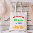 8th Grade Graduation Boys Girls Grad Education Canvas Tote Bag