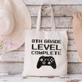 8th Grade Level CompleteShirt Graduation Canvas Tote Bag