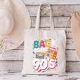 90's Nineties Nostalgia Costume Party Back To The 90s Canvas Tote Bag 90's Nineties Nostalgia Costume Party Back To The 90s Canvas Tote Bag