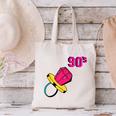 90’s Ring Retro Nostalgia Colorful Throwback Canvas Tote Bag