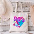 90's Vibe Retro Style Cassette Tape Nostalgia 1990s Party Canvas Tote Bag