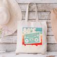 90's Vibe Vintage Style Cassette Tape Nostalgia 1990s Party Premium Tri-Blend Canvas Tote Bag