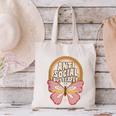 Anti-Social Introvert Butterfly Lover Canvas Tote Bag Anti-Social Introvert Butterfly Lover Canvas Tote Bag