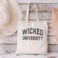 Antisocial WICKED UNIVERSITY Introvert Don't Call Me U Canvas Tote Bag Antisocial WICKED UNIVERSITY Introvert Don't Call Me U Canvas Tote Bag