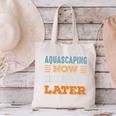 Aquascaping Now Minimal Socializing Introvert Vintage Canvas Tote Bag