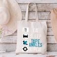 Athletic Trainer Eat Sleep Tape Ankles Graduation Canvas Tote Bag
