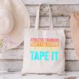Athletic Trainers Fix Stupid Sports Graduation Vintage Canvas Tote Bag