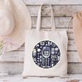 Back To The 2000s Tech Nostalgia Canvas Tote Bag