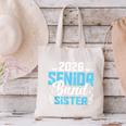 Band Senior Sister Class Of 2026 Senior Band Graduation Canvas Tote Bag