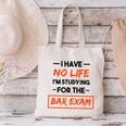 Bar Exam Tee Shirt Law School Graduation Canvas Tote Bag