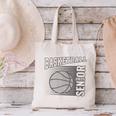 Basketball Senior For Boys &Girls Class 2025 Graduation Canvas Tote Bag