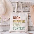 Book Chapter Verse Christian Bible Reformed Theology Canvas Tote Bag Book Chapter Verse Christian Bible Reformed Theology Canvas Tote Bag