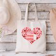 Book Heart Cute Read Book Reading Librarian Across America Canvas Tote Bag