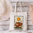 Book Reading Tarot Card The Reader Canvas Tote Bag