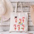 Bookmas Christmas Books Shirt Candy Cane Bookworm Canvas Tote Bag