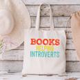 Books Helping Introverts I Introvert Canvas Tote Bag Books Helping Introverts I Introvert Canvas Tote Bag