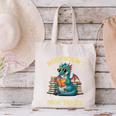 Bookworm I'm A Book Dragon Reading Books Bookish Book Lover Canvas Tote Bag