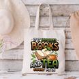 Bookworm If It Involves Books And Tea Lover Reading Premium Tri-Blend Canvas Tote Bag