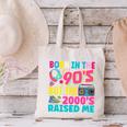 Born In The 90's But The 2000's Raised Me Y2K Nostalgia Canvas Tote Bag Born In The 90's But The 2000's Raised Me Y2K Nostalgia Canvas Tote Bag