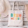 Bruh We Out 6th Graders Sixth Grade Graduation Canvas Tote Bag
