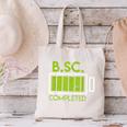 Bsc Completed Bachelor Of Science Graduation 2025 Canvas Tote Bag