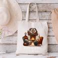 Cat Lover I'd Rather Be Home With My Cats Introvert Cozy Canvas Tote Bag