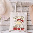 Cat Lover Sorry Cant Go Im An Indoor Introvert Cat Mom Canvas Tote Bag Cat Lover Sorry Cant Go Im An Indoor Introvert Cat Mom Canvas Tote Bag