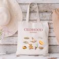 Childhood Nostalgia Good Memories Teddy Bear Ice Cream Canvas Tote Bag