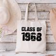 Class Of 1968 High School College Graduation Reunion Canvas Tote Bag